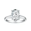 Moissanite Solitaire 2.5carat Oval Diamond Ring Moissanite Solitaire 2.5carat Oval Diamond Ring