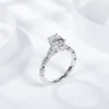 Moissanite 1.5carat 4-Prong Oval Diamond Ring Moissanite 1.5carat 4-Prong Oval Diamond Ring