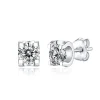 Moissanite Stud 1.0carat Round Diamond Earrings
