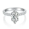Moissanite 2.0carat Marquise Diamond Ring Moissanite 2.0carat Marquise Diamond Ring